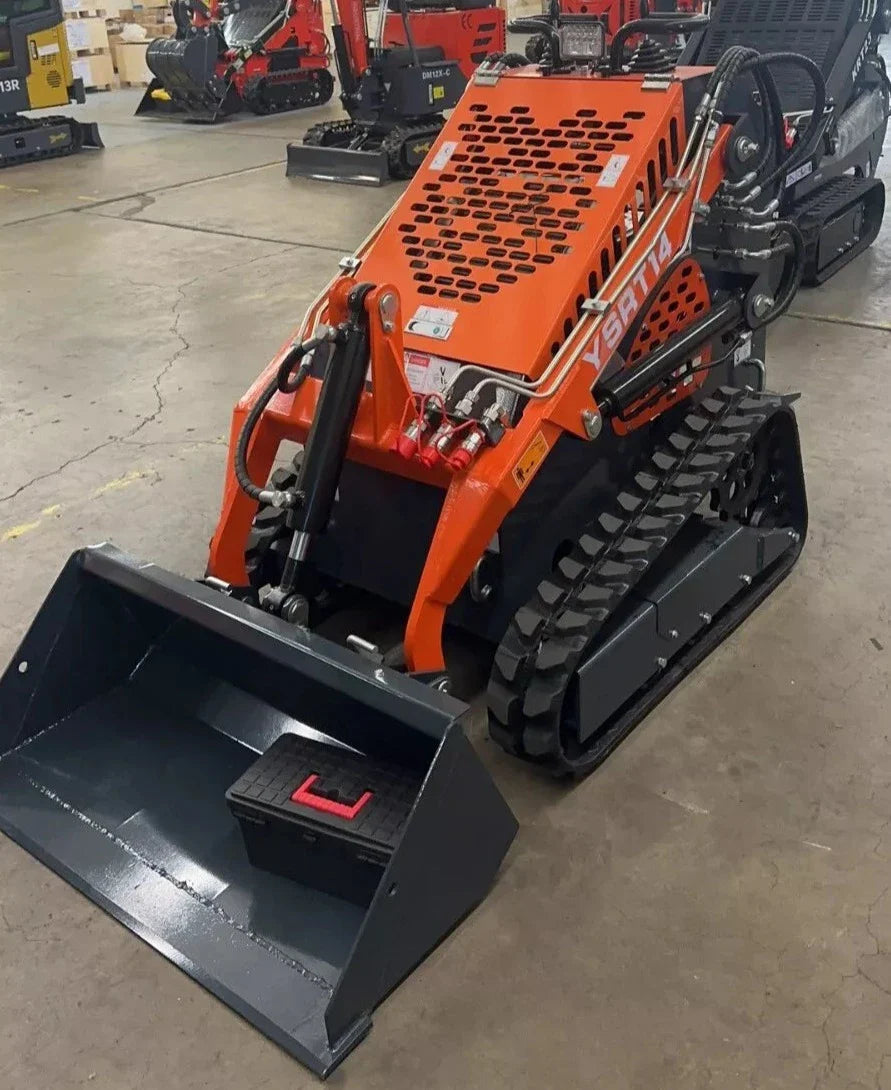 0.75 Ton, Stand-On Skid Steer Track Loader Crawler | AGT-YSRT14