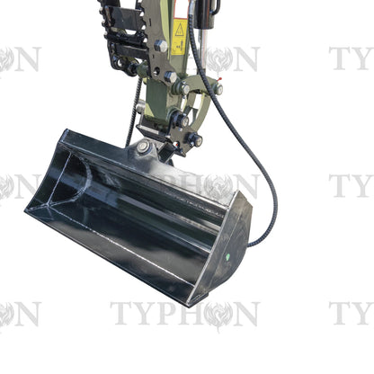 800mm Tilting Bucket Attachment For 2-3 ton Mini Excavator Hyd Digging Bucket