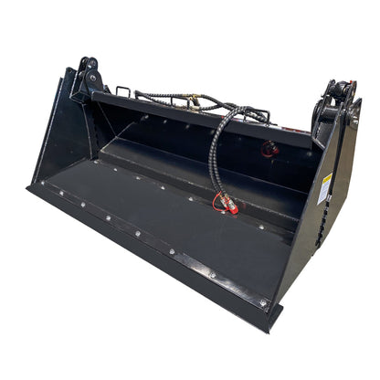 75'' Skid Steer 4-in-1 Bucket Snow Plow | AGT-4IN1BCT