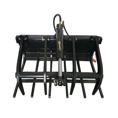 39" Hydrualic Grapple Mini Skid Steer Wood Grabber |AGT-M-HGB