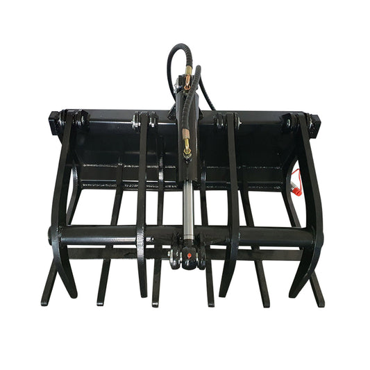 39" Hydrualic Grapple Mini Skid Steer Wood Grabber |AGT-M-HGB
