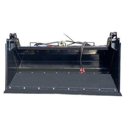 75'' Skid Steer 4-in-1 Bucket Snow Plow | AGT-4IN1BCT