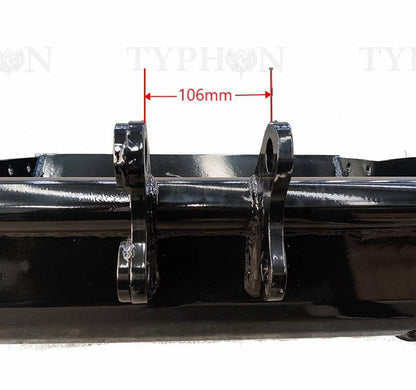 2-3.5 Ton Mini Excavator Attachment 550mm Teeth Bucket Trenching Buckets 21 inch