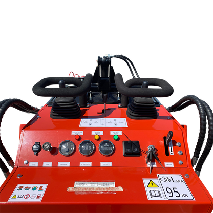 AGT CFG-LRT23 860 kg 23 HP Mini Skid Steer With Gasoline EPA Engine And Electric Start