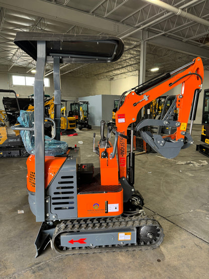 AGT-LH12R 1-Ton 13.5 HP Gasoline Mini Excavator with RATO Engine