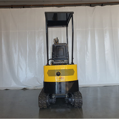 AGT-QH12 1-Ton 13.5 HP Gasoline Mini Excavator with Thumb Clip and B&S Engine