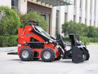 TYPHON Skid Steer Loader Snow Blower Attachment USA