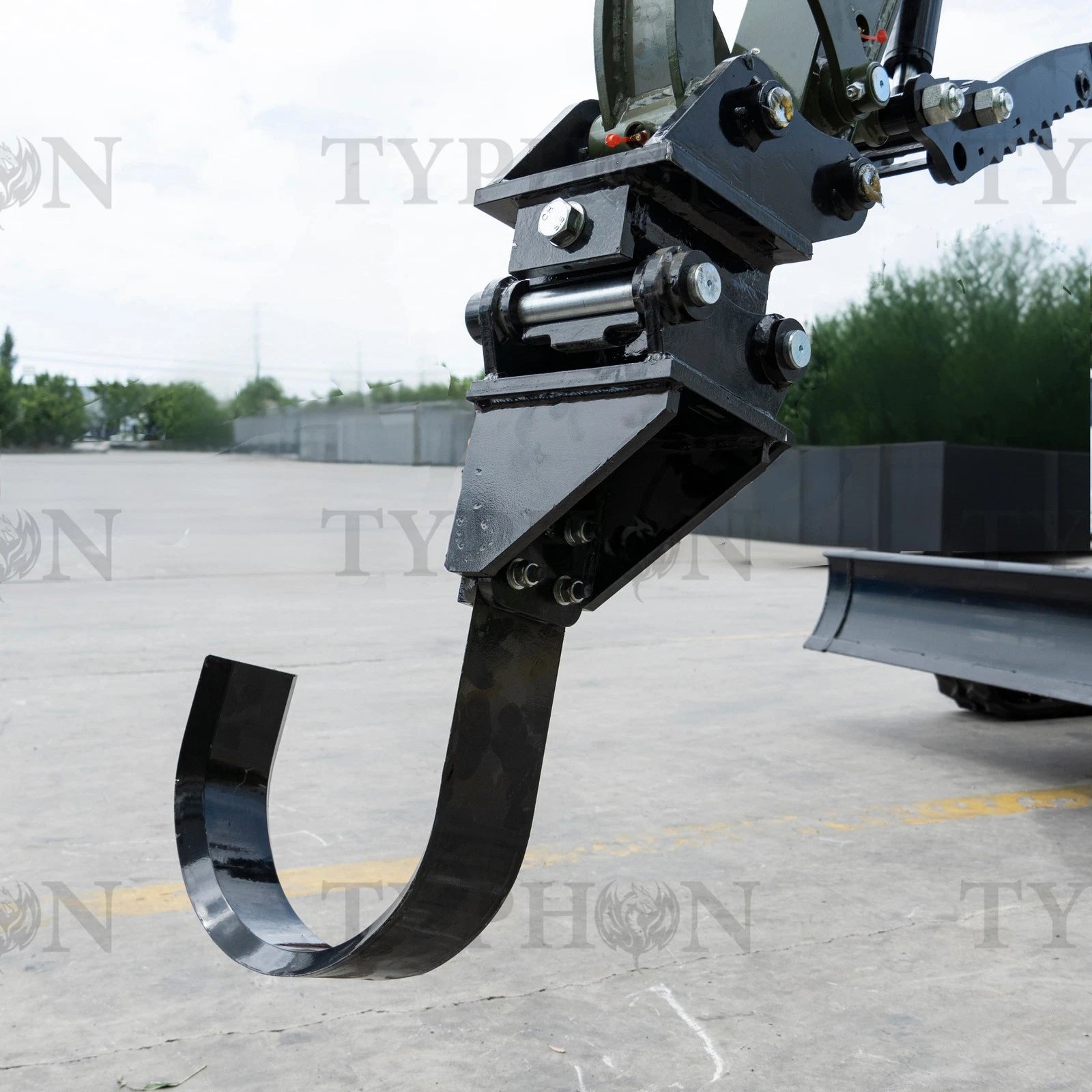 Tree Digging Blade Attachment Root Cutting Digging Blade For 2-3 ton Excavator