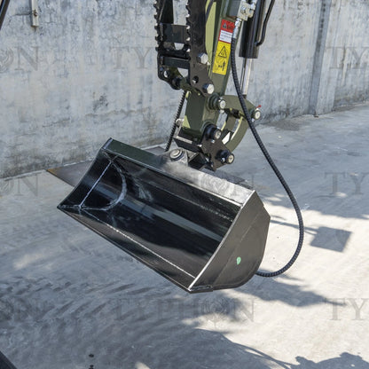 800mm Tilting Bucket Attachment For 2-3 ton Mini Excavator Hyd Digging Bucket
