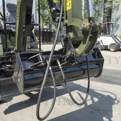 800mm Tilting Bucket Attachment For 2-3 ton Mini Excavator Hyd Digging Bucket