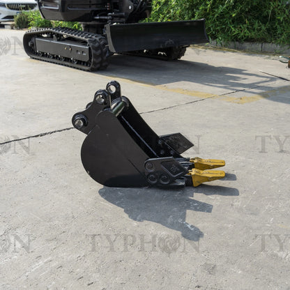 Narrow Bucket Attachment for 2-3 ton Mini Excavator Trenching Bucket 300mm