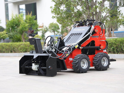 TYPHON Skid Steer Loader Snow Blower Attachment USA